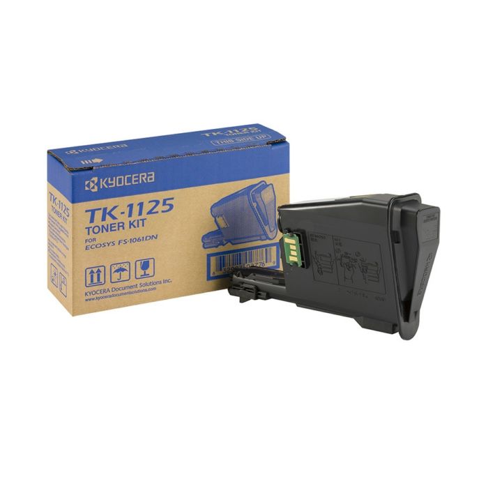 Cartouche de Toner de marque Kyocera TK-1125 Noir (2 100 pages)