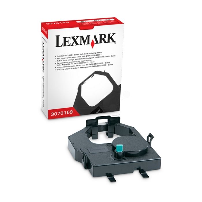 Ruban d'origine Lexmark 3070169 - noir