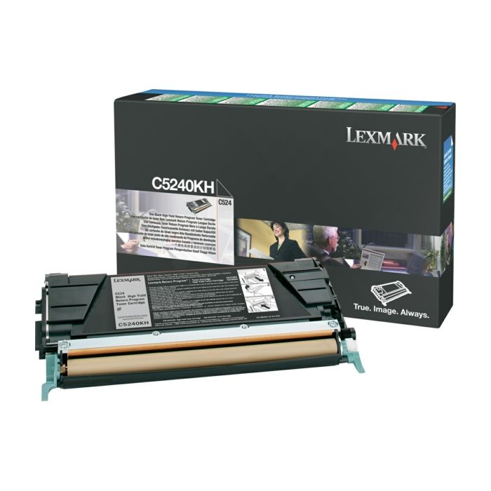 Cartouche Laser de Marque Lexmark C5240KH Noir (8000 pages)