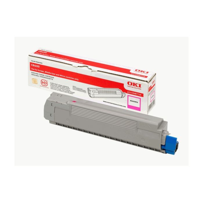 Cartouche Laser de Marque Marque OKI 43487710 Magenta (6000pages)