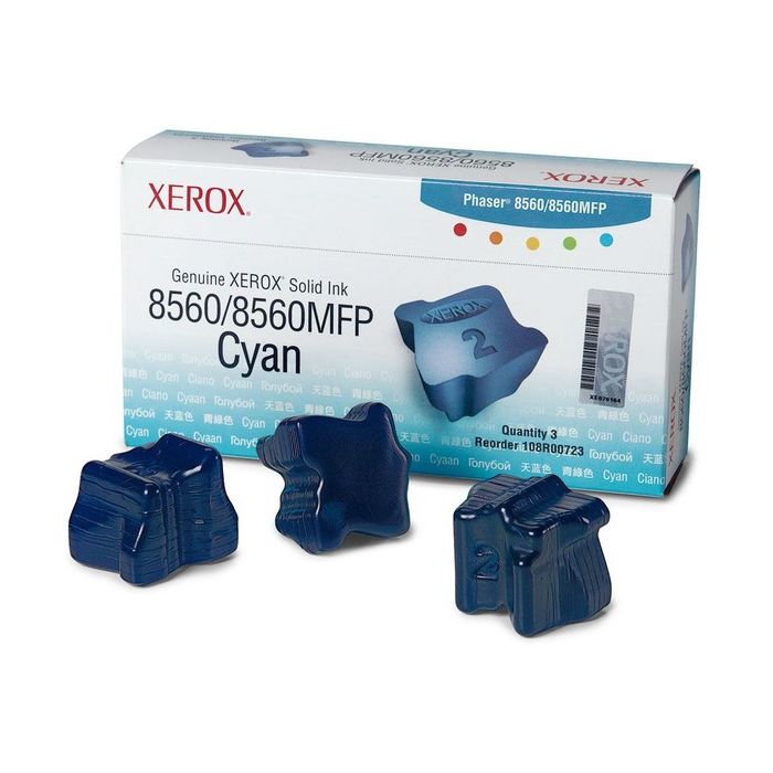 Encre solide d'origine Xerox 108R00723 - cyan