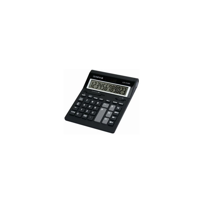 OLYMPIA Calculatrice de bureau LCD-612SD