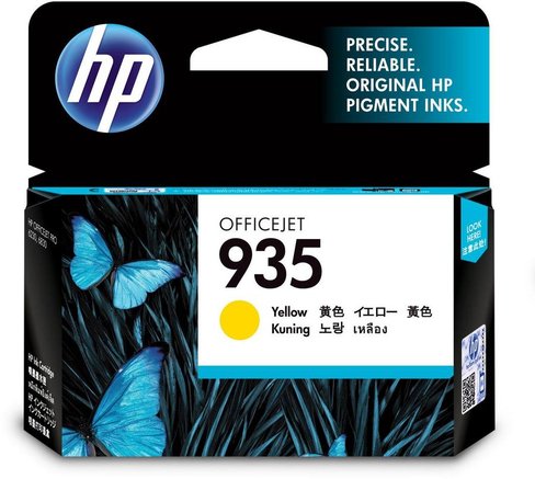 Cartouche Jet d'encre de Marque HP C2P22AE N°935 Jaune (400 pages)