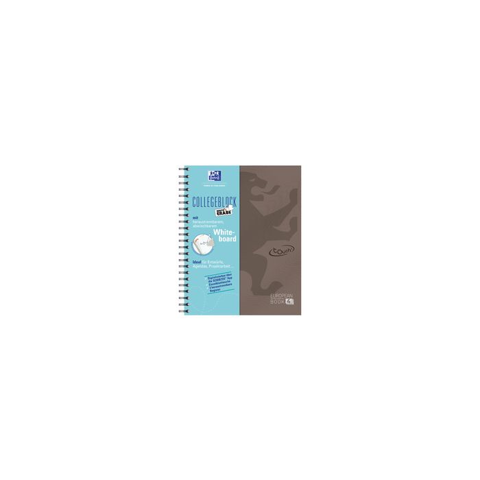 Oxford Cahier Touch European Book 4 "Write & Erase", brun