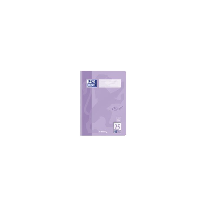 Oxford Cahier Touch pastel, A4, linéature 25, lilas