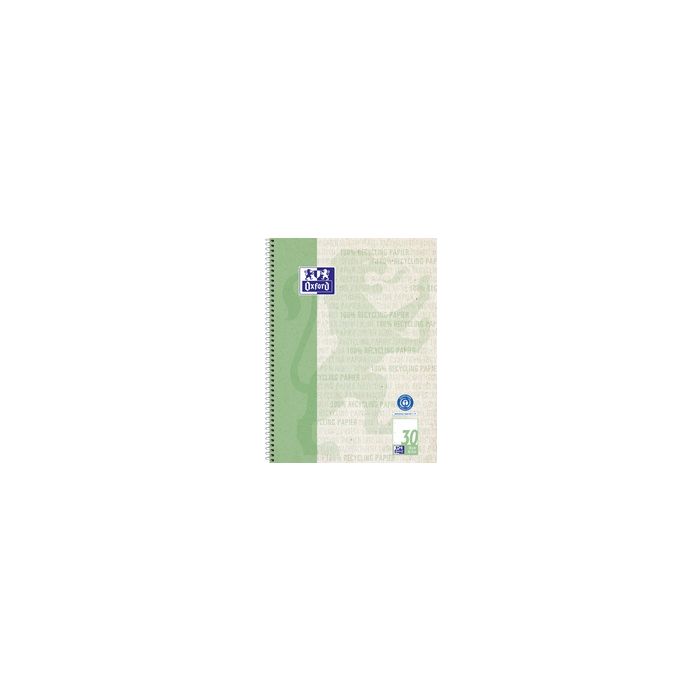 Oxford Collegeblock "Recycling", DIN A4+, 80 Blatt, blanko