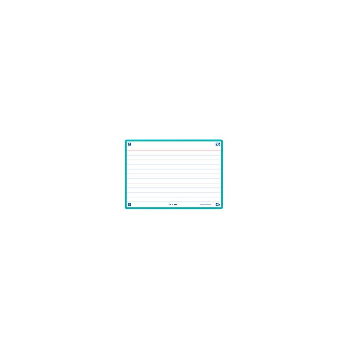 Oxford Fiches "Flash 2.0", 105 x 148 mm, menthe