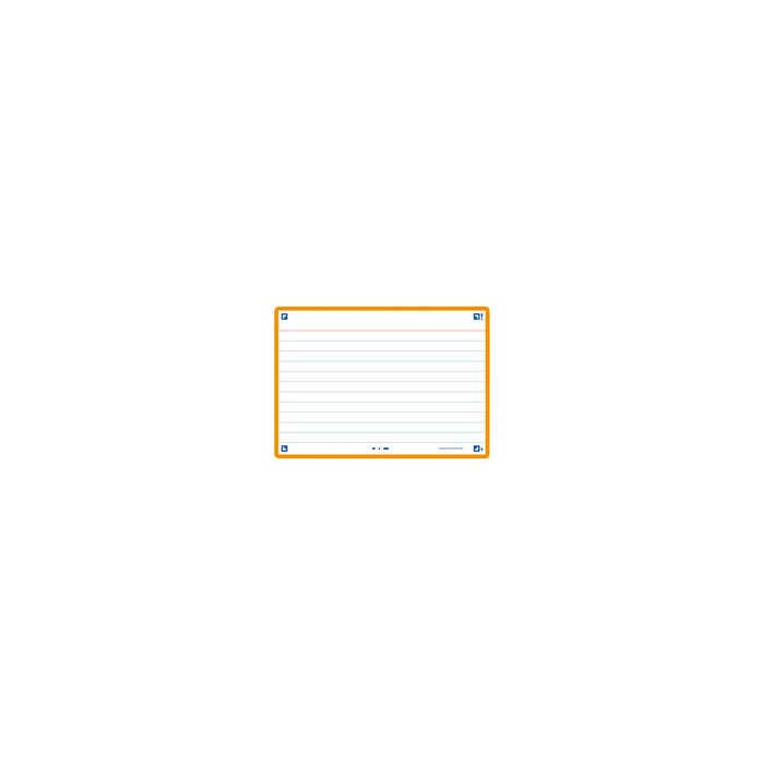 Oxford Fiches "Flash 2.0", 105 x 148 mm, orange