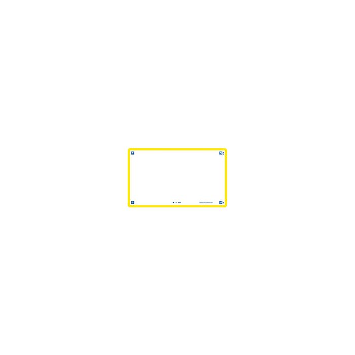 Oxford Fiches "Flash 2.0", 75 x 125 mm, ligné, jaune