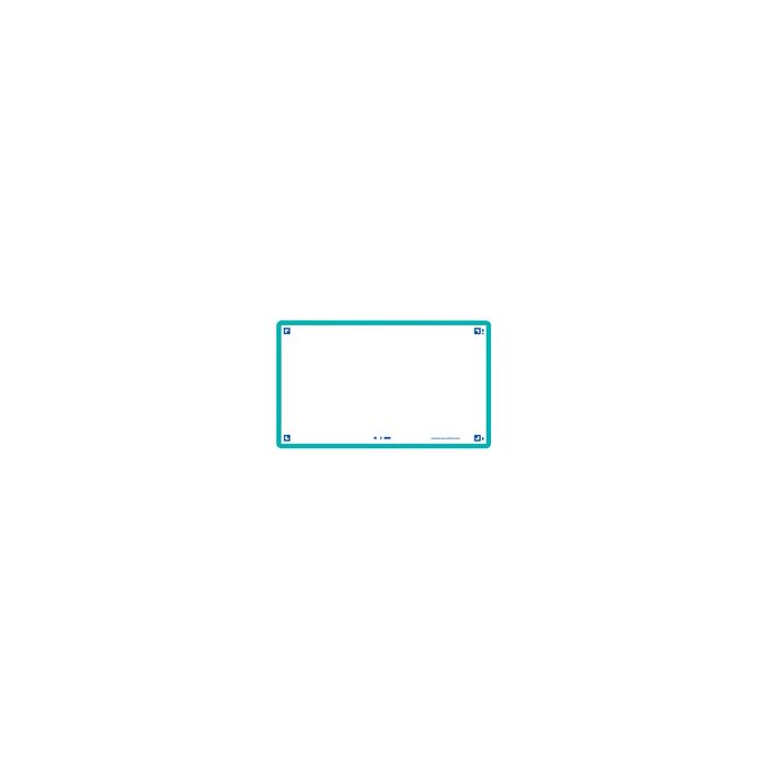 Oxford Fiches "Flash 2.0", 75 x 125 mm, quadrillé, menthe