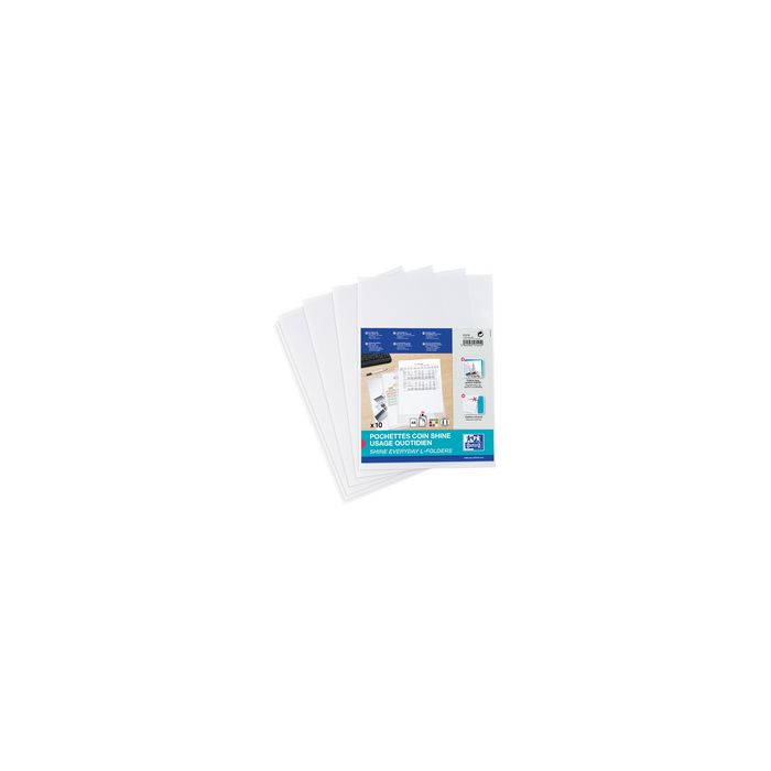 Oxford Pochette transparente Premium, A4, PP, transparent