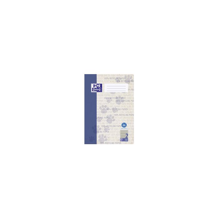 Oxford Schulheft "Recycling", DIN A4, 16 Blatt, Lineatur 2