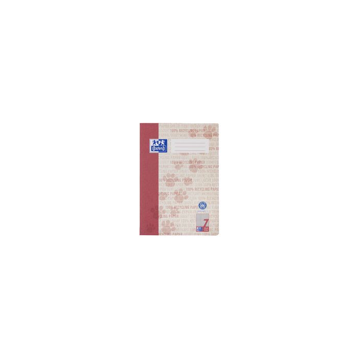 Oxford Schulheft "Recycling", DIN A4, 16 Blatt, Lineatur 7