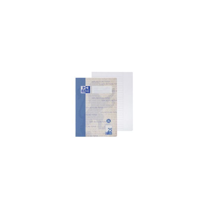 Oxford Schulheft "Recycling", DIN A4, Lineatur 25 / liniert