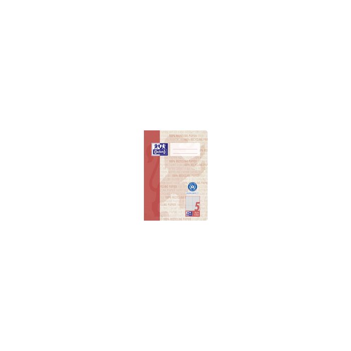 Oxford Schulheft "Recycling", DIN A5, 16 Blatt, Lineatur 5