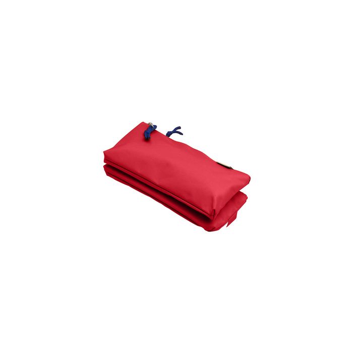 Oxford Trousse à deux compartiments, polyester, rouge