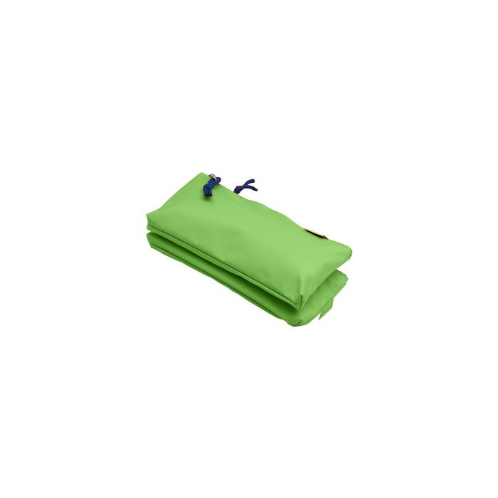 Oxford Trousse à deux compartiments, polyester, vert clair