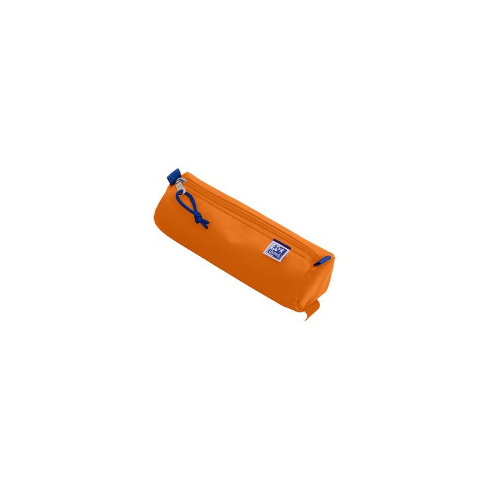 Oxford Trousse ronde, polyester, rond, grand, orange