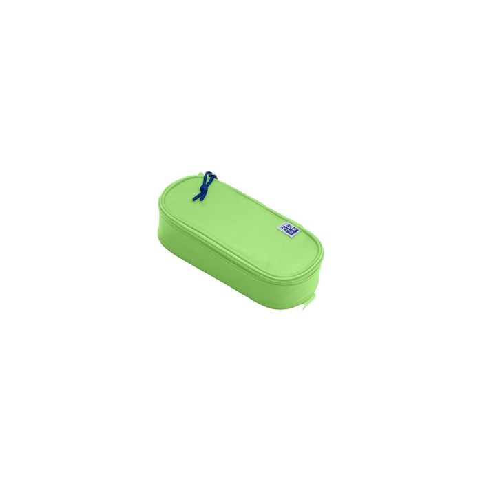 Oxford Trousse, polyester, oval, vert clair