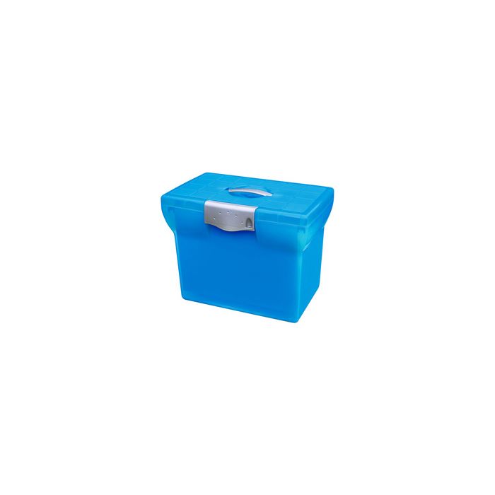 Oxford Valisette plastique Class'N Go, bleu translucide