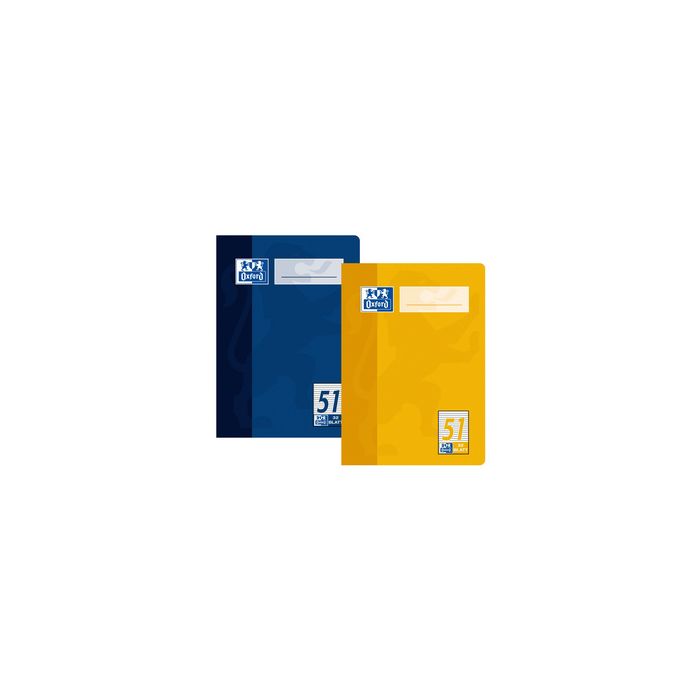 Oxford cahier Octave DIN A6, ligné, 90 g/m2, 64 pages,