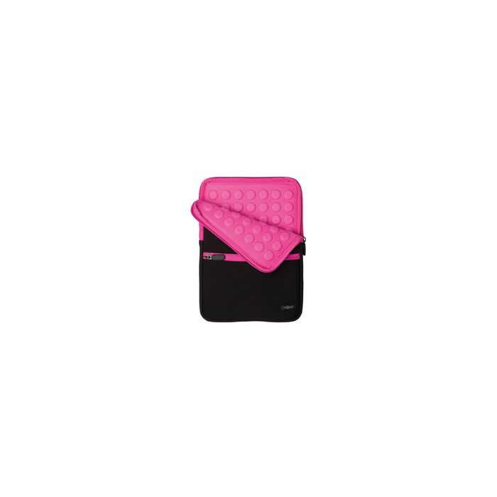 PAGNA Housse "Go" pour PC-tablette, noir / rose foncé