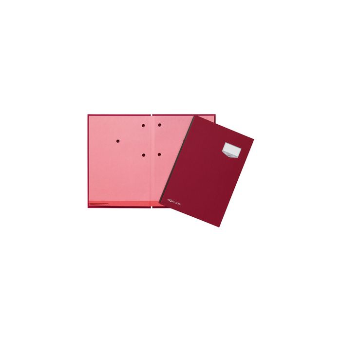 PAGNA Parapheur "DE LUXE", A4, 20 compartiments, rouge