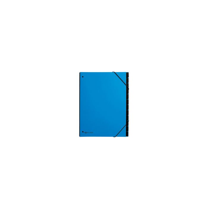 PAGNA Trieur Trend, A4, 12 compartiments, bleu ciel