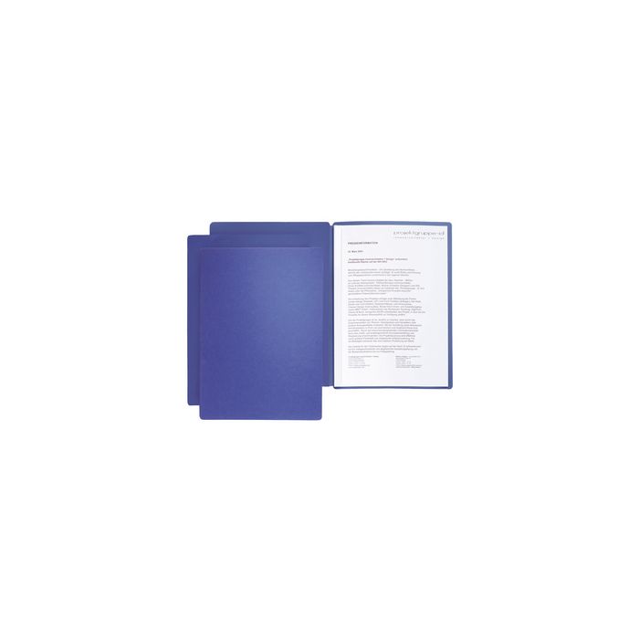 PAGNA chemise de présentation / candidature "Star", A4, bleu