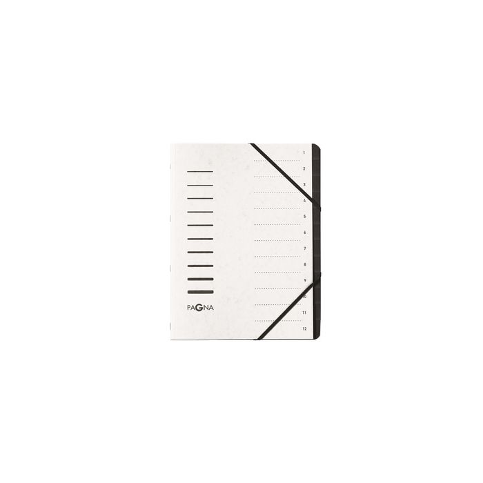 PAGNA trieur "Sorting File", 12 compartiments, bleu
