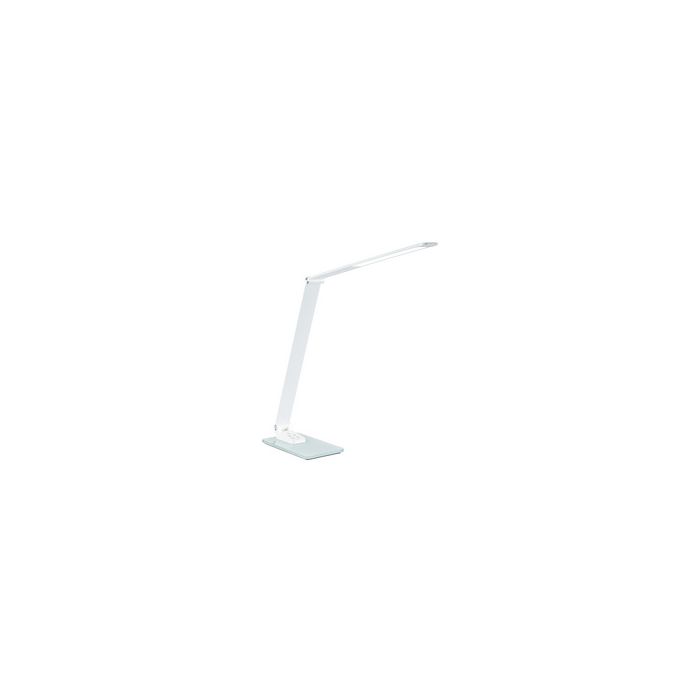 PAPERFLOW Lampe de table à LED OLGA, socle, blanc