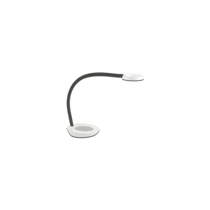 PAPERFLOW Lampe de table à LED TOBY, socle, blanc