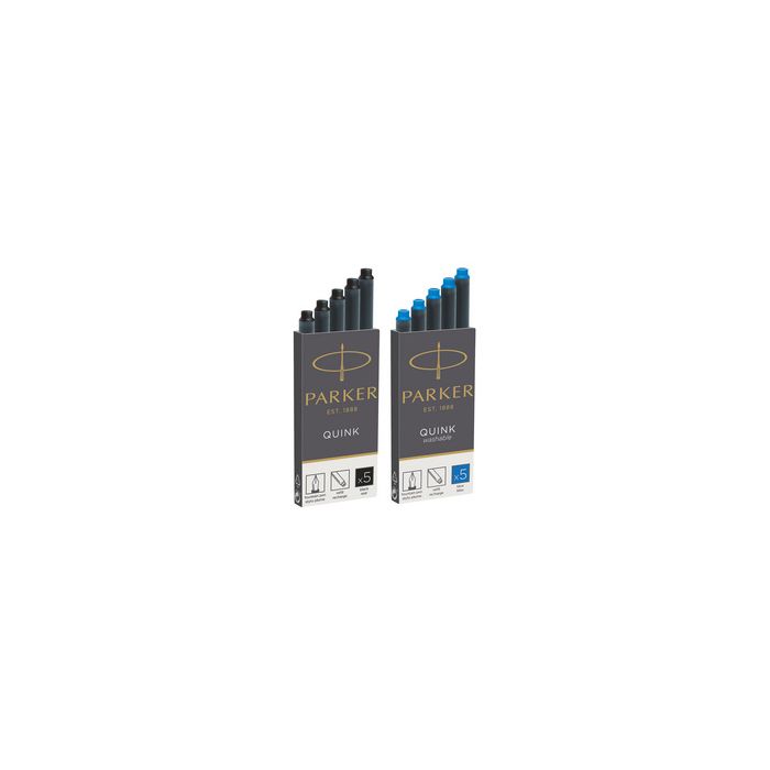 PARKER Cartouches d'encre longues QUINK, noir