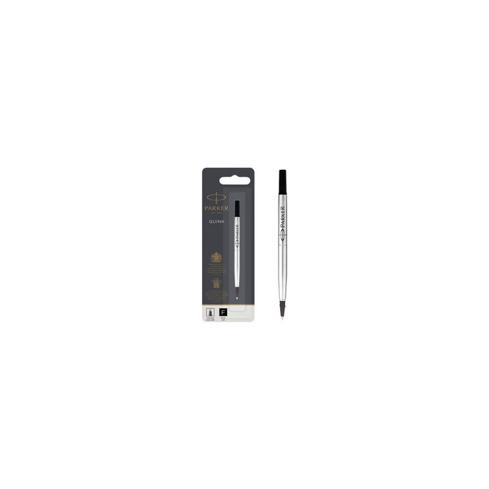PARKER Recharge pour rollerball QUINK, 0,5 mm, blister, noir