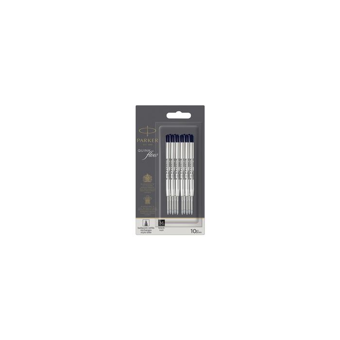 PARKER Recharge pour stylo QUINKflow, M, blister, bleu