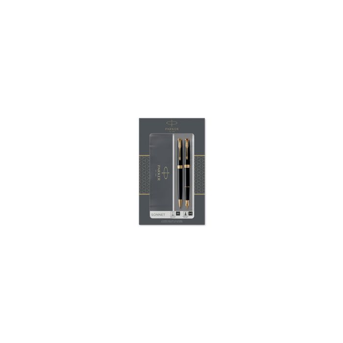 PARKER Set de stylos SONNET Laque Noire G.T.