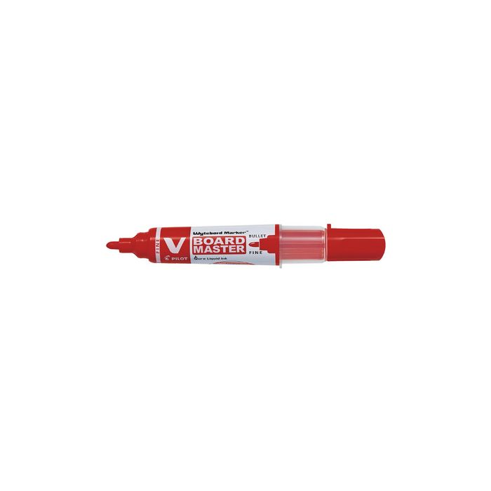 PILOT Marqueur V BOARD MASTER, pointe ogive, fin, rouge
