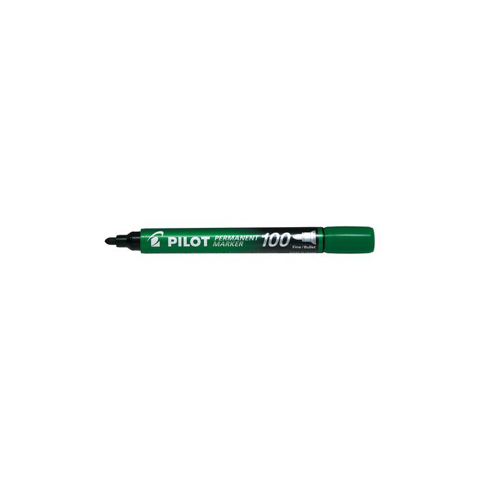 PILOT Marqueur permanent 100, pointe ogive, vert