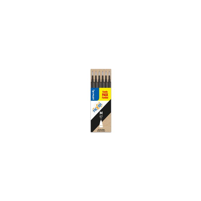 PILOT Recharge pour roller FRIXION BALL BLS-FR7, assorti x6