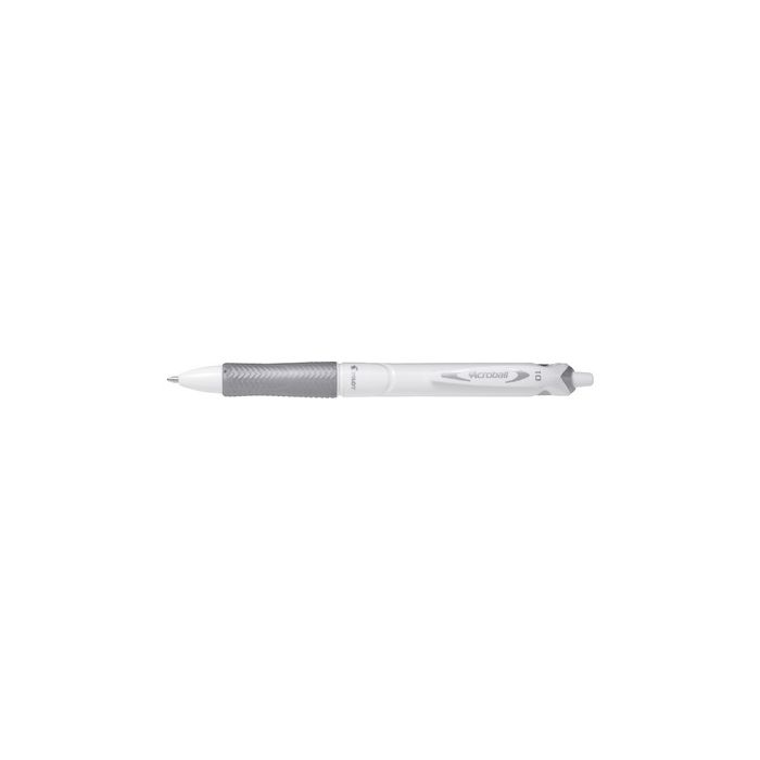 PILOT Stylo à bille rétractable ACROBALL PURE WHITE, noir