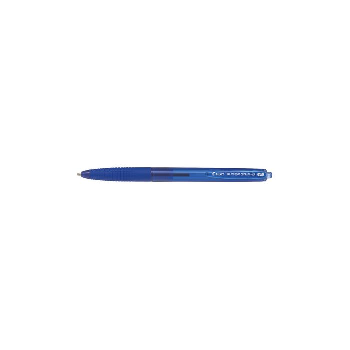 PILOT Stylo à bille rétractable SUPER GRIP G, bleu