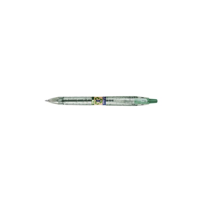 PILOT Stylo bille rétractable B2P Ecoball 10, vert