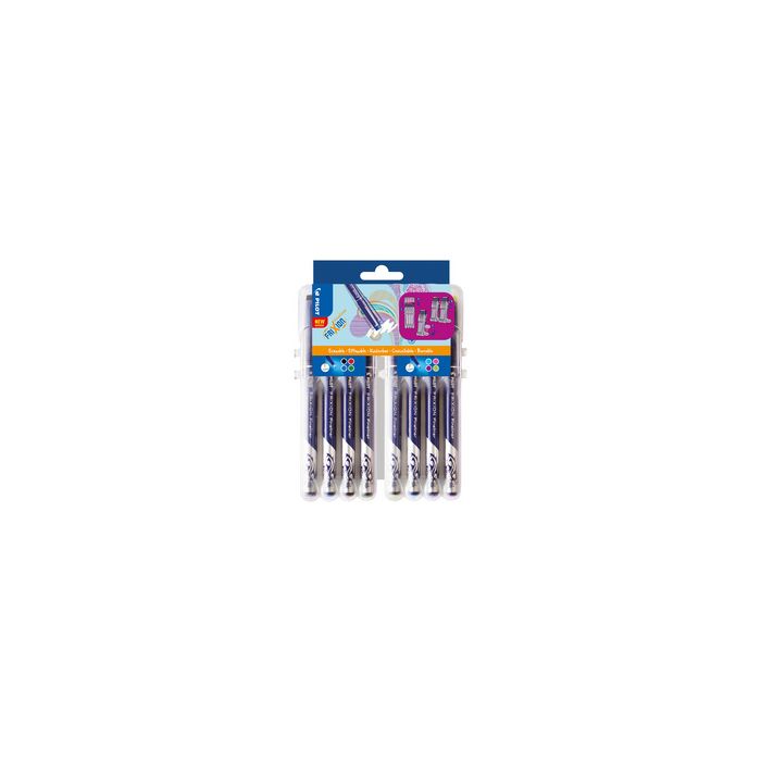 PILOT Stylo feutre Fineliner FRIXION EVOLUTIVE SET, étui 8