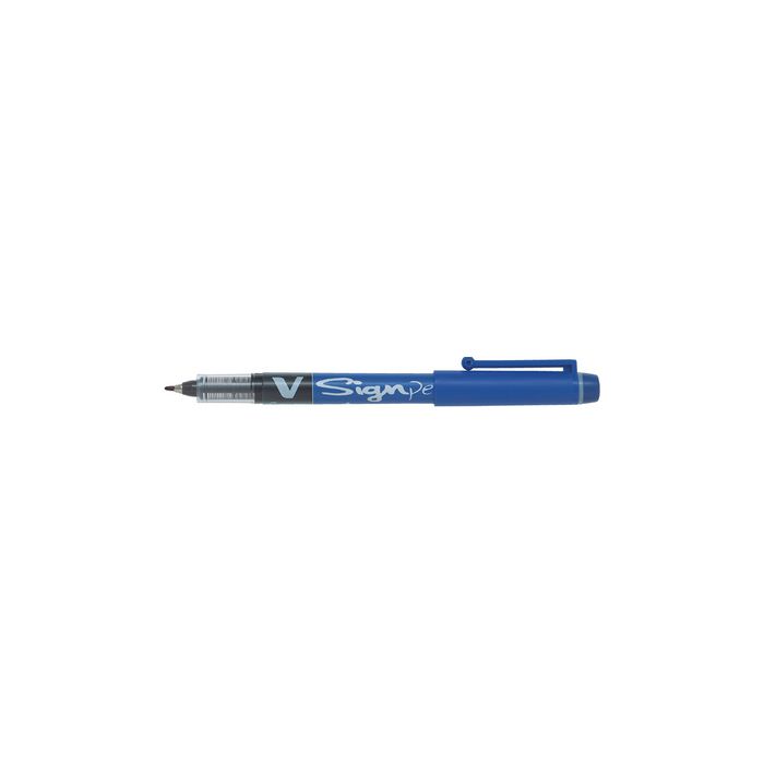 PILOT Stylo feutre V Sign Pen, bleu