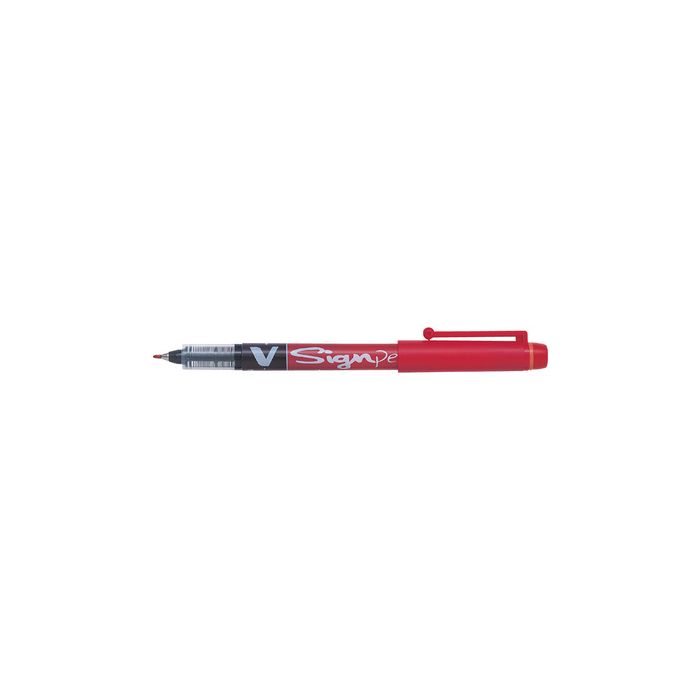 PILOT Stylo feutre V Sign Pen, rouge