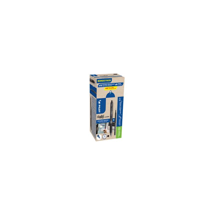 PILOT Stylo roller FRIXION BALL CLICKER 07, BONUS PACK