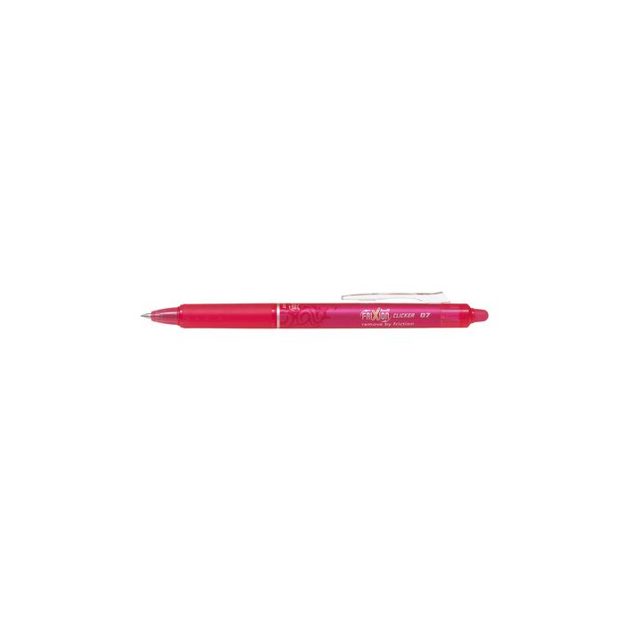 PILOT Stylo roller FRIXION BALL CLICKER 07, rose