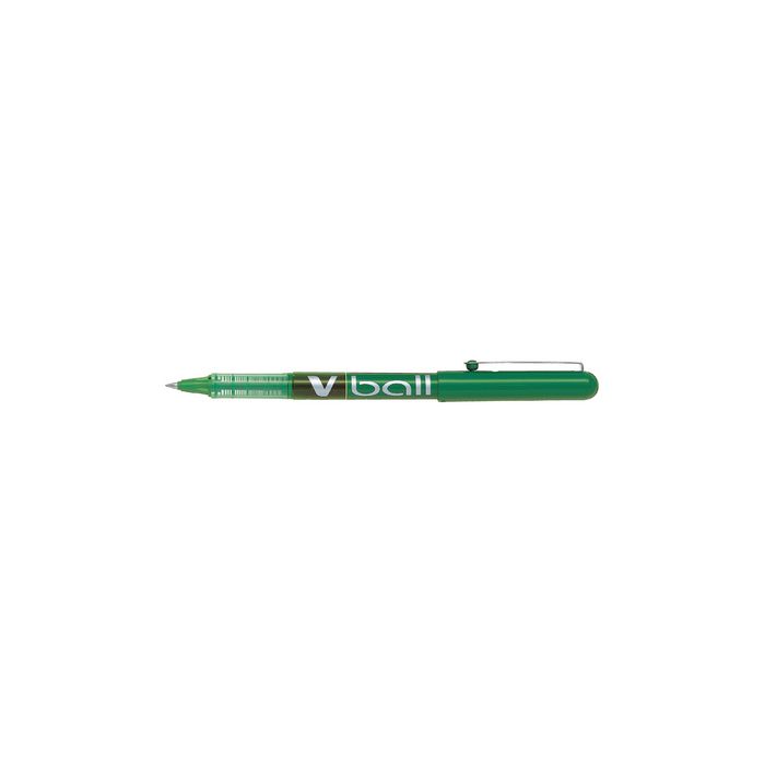 PILOT Stylo roller V Ball VB 5, pointe métal, vert