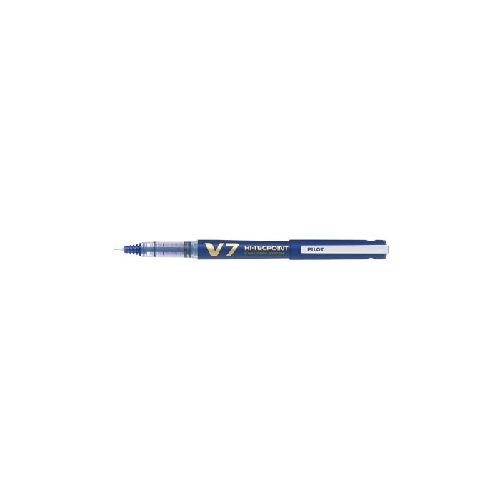 PILOT Stylo roller V7 Hi-Tecpoint, rechargeable, bleu