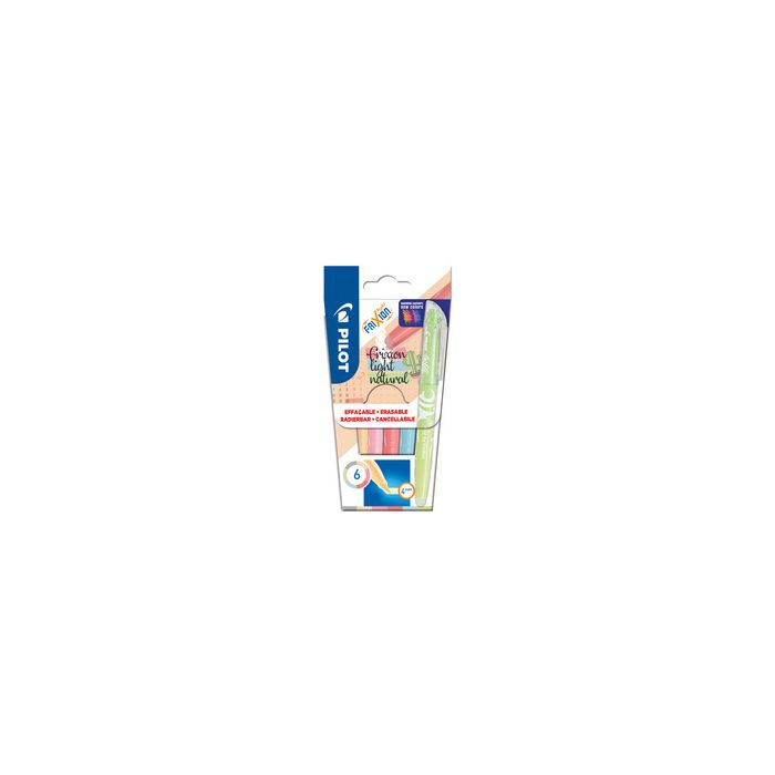 PILOT Surligneur FRIXION light Natural, étui de 6